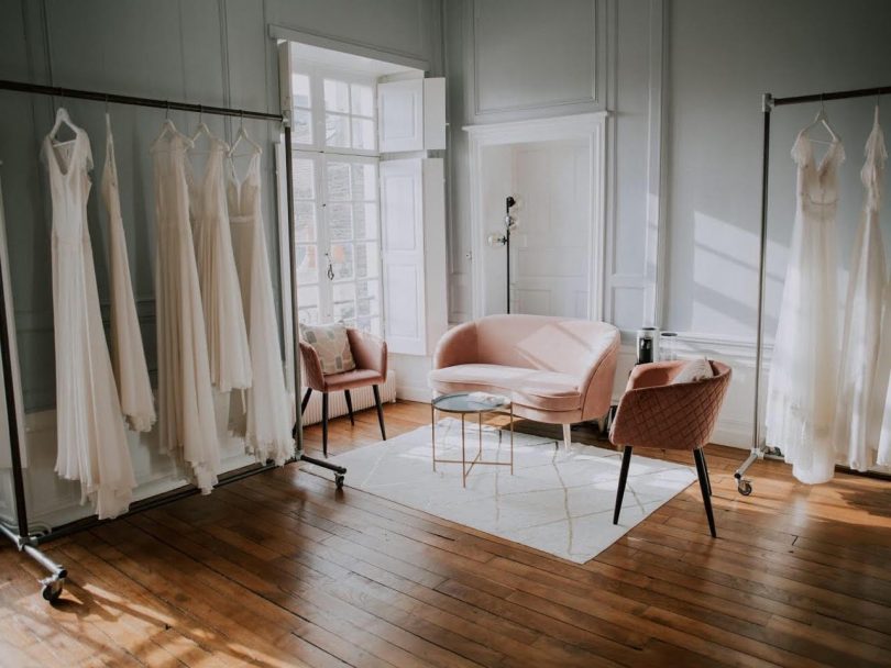 Castille - Showroom de robes de mariée à Rennes - Photos : Priscilla Nguyen - Blog mariage : La mariée aux pieds nus