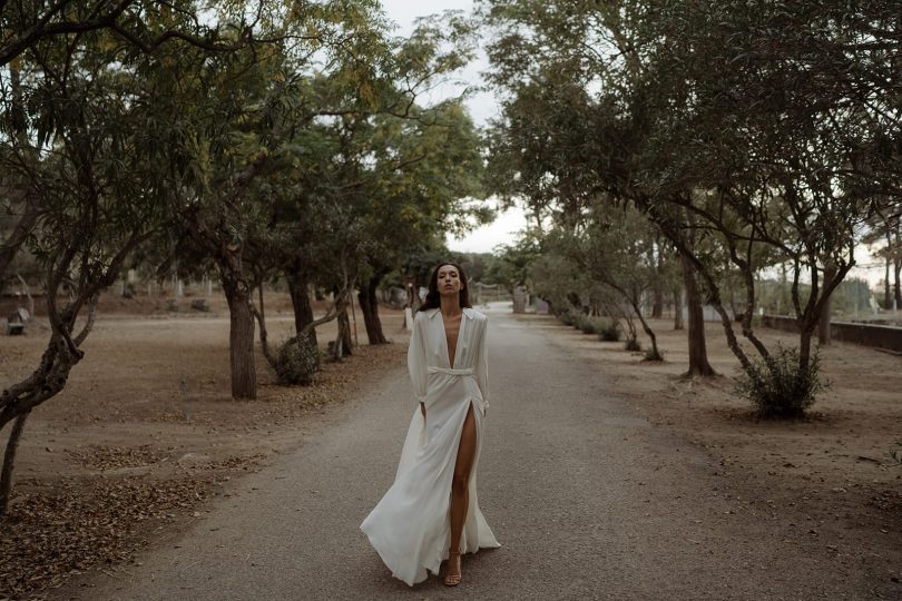 Cécile Casabianca - Robes de mariée - Collection 2020 - Photos : Aurélien Bretonnière - Blog mariage : La mariée aux pieds nus