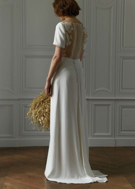 Céline de Monicault - Robes de mariée - Collection 2018 - Blog mariage : La mariée aux pieds nus