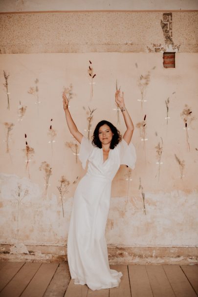 Céline Ménard - Robes de mariée - Collection 2021 - Photos : Céline Deligey - Blog mariage : La mariée aux pieds nus