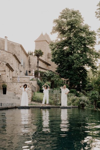 Céline Ménard - Robes de mariée - Collection 2022 - Photos : Céline Deligey - Blog mariage : La mariée aux pieds nus