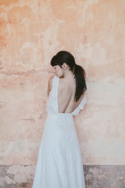Christina Sfez - Robes de mariée - Collection 2018 - Blog mariage : La mariée aux pieds nus