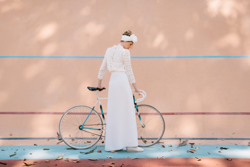 Clementine Iacono - Robe de mariée - Photos : Chloé Lapeyssonnie - Blog mariage- La mariée aux pieds nus