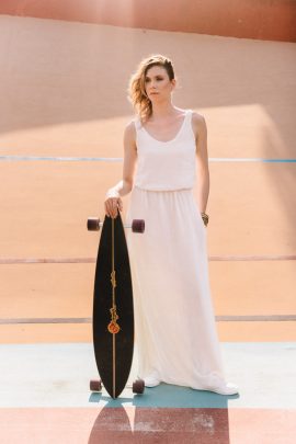 Clementine Iacono - Robe de mariée - Photos : Chloé Lapeyssonnie - Blog mariage- La mariée aux pieds nus