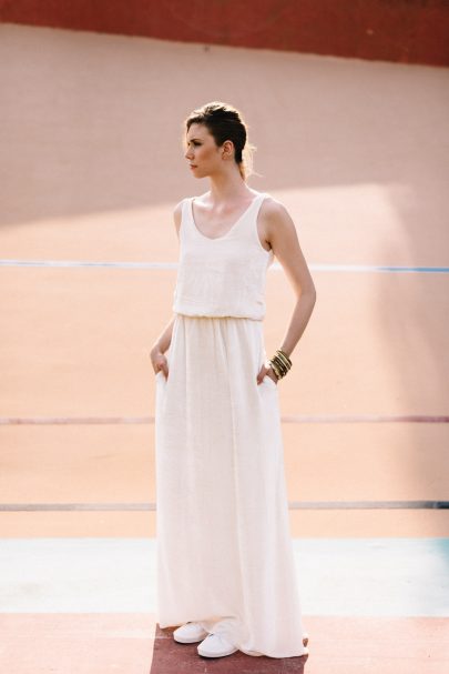 Clementine Iacono - Robe de mariée - Photos : Chloé Lapeyssonnie - Blog mariage- La mariée aux pieds nus