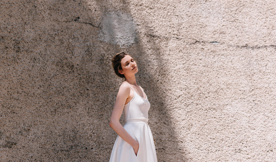 Clementine Iacono - Robe de mariée - Photos : Chloé Lapeyssonnie - Blog mariage- La mariée aux pieds nus