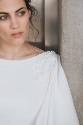 Clémentine Iacono - Robes de mariée - Collection 2020 - Photos : Chloe Lapeyssonnie - Blog mariage : La mariée aux pieds nus