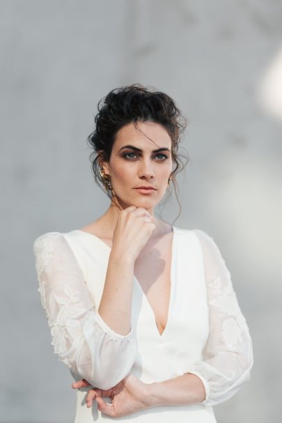 Clémentine Iacono - Robes de mariée - Collection 2020 - Photos : Chloe Lapeyssonnie - Blog mariage : La mariée aux pieds nus