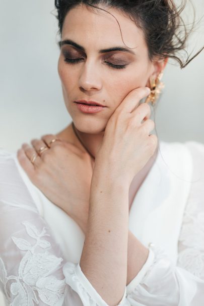 Clémentine Iacono - Robes de mariée - Collection 2020 - Photos : Chloe Lapeyssonnie - Blog mariage : La mariée aux pieds nus