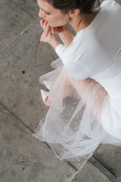 Clémentine Iacono - Robes de mariée - Collection 2020 - Photos : Chloe Lapeyssonnie - Blog mariage : La mariée aux pieds nus