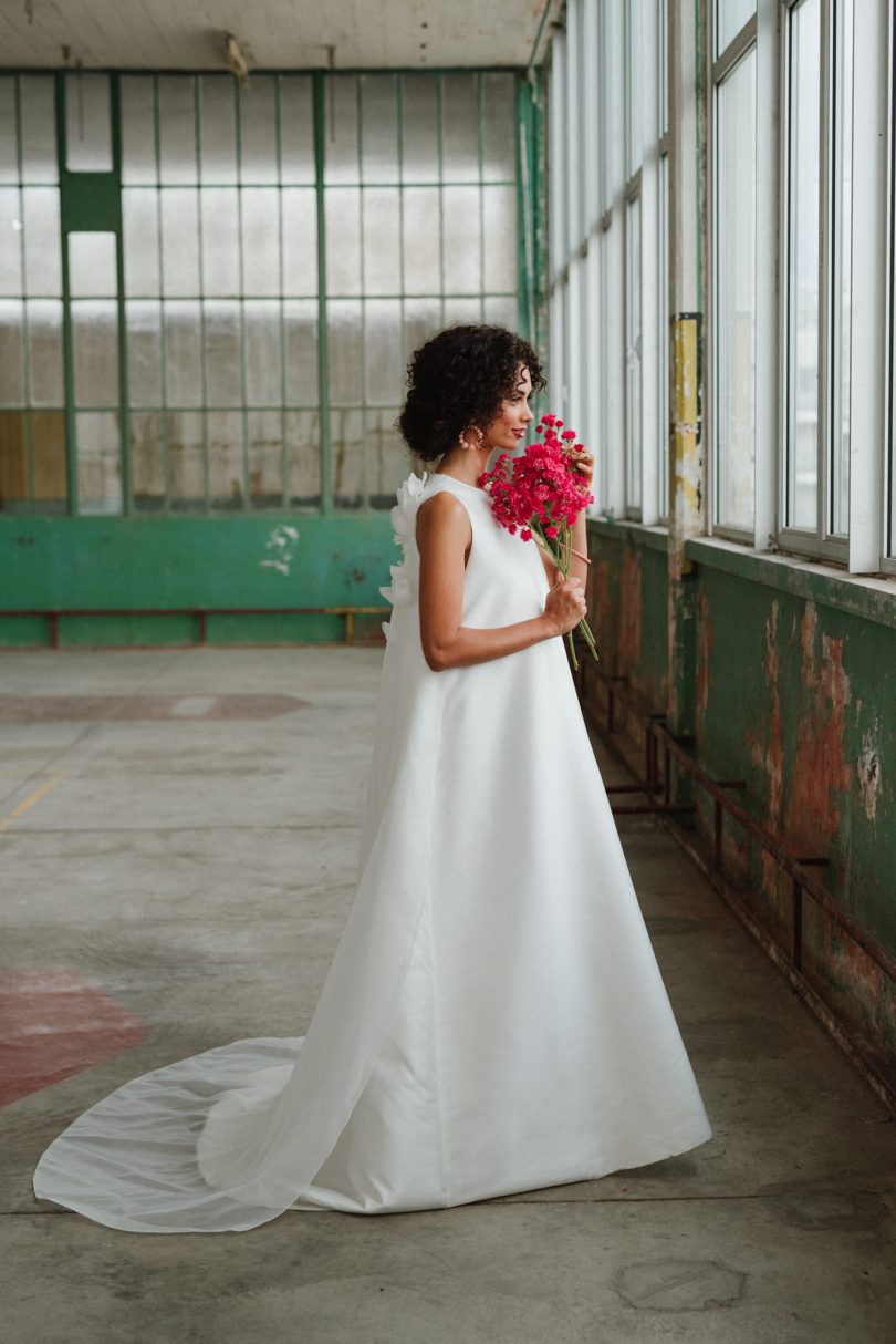 Clémentine Iacono - Robes de mariée - Collection 2022 - Photos : Chloé Lapeyssonnie - Blog mariage : La mariée aux pieds nus
