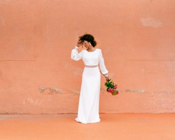 Clémentine Iacono - Robes de mariée - Collection 2022 - Photos : Chloé Lapeyssonnie - Blog mariage : La mariée aux pieds nus