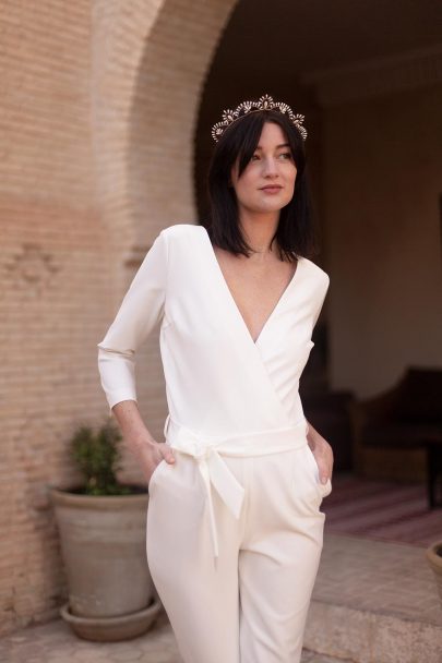 Maison Lemoine - Robes de mariée - Collection Amour Nomade - Photos : Marion Colombani - Blog mariage : La mariée aux pieds nus