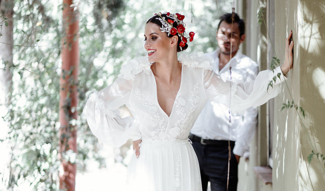 Constance Fournier - Robes de mariée - Blog mariage : La mariée aux pieds nus