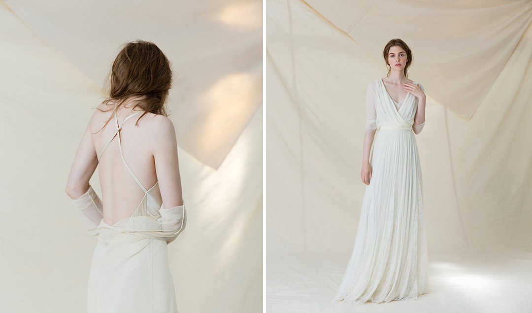 Cortana - Robes de mariée - Collection 2018 - Blog mariage : La mariée aux pieds nus