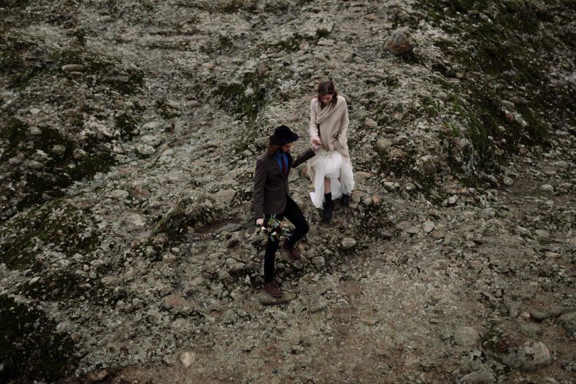 Un elopement boho dans les montagnes - Photos : Days Made of Love - A découvrir sur le blog mariage La mariée aux pieds nus