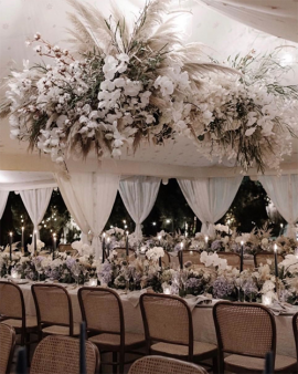 MARIAGE — Atelier Prairies  Decoration plafond mariage, Deco