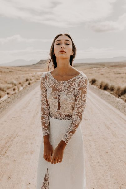 Eleonore Pauc - Robes de mariée - Collection 2019 - Photos : Yoris Photographe - Blog mariage : La mariée aux pieds nus