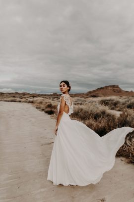 Eleonore Pauc - Robes de mariée - Collection 2019 - Photos : Yoris Photographe - Blog mariage : La mariée aux pieds nus