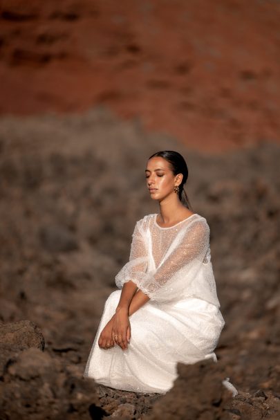 Eleonore Pauc - Robes de mariée - Collection 2023 - Photos : Chloé Fayollas - Blog mariage : La mariée aux pieds nus