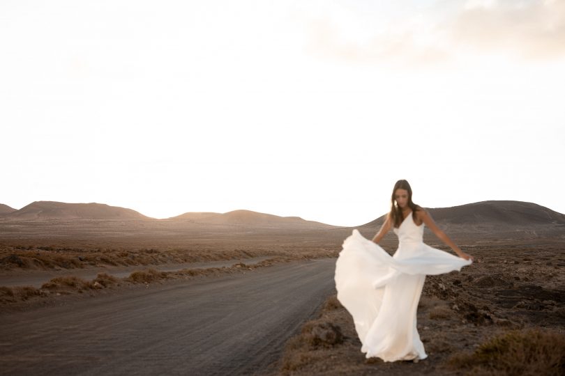 Eleonore Pauc - Robes de mariée - Collection 2023 - Photos : Chloé Fayollas - Blog mariage : La mariée aux pieds nus