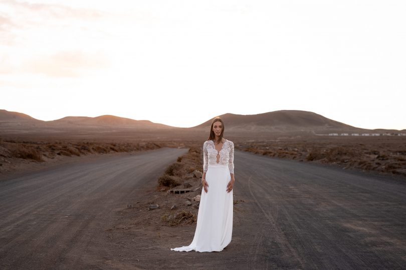 Eleonore Pauc - Robes de mariée - Collection 2023 - Photos : Chloé Fayollas - Blog mariage : La mariée aux pieds nus