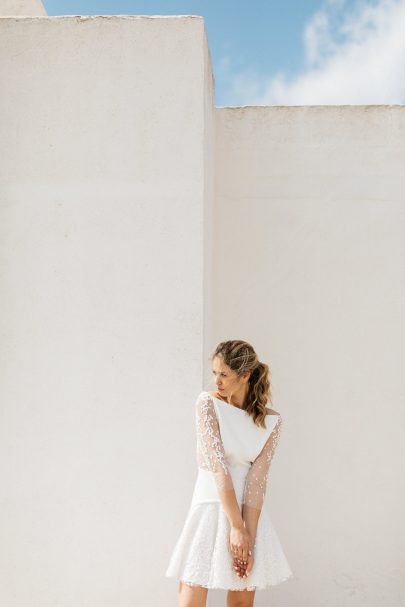 Elisa Ness - Robes de mariée - Collection 2019 - Photos : Fabien Courmont - Blog mariage : La mariée aux pieds nus