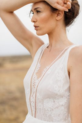 Elisa Ness - Robes de mariée - Collection 2019 - Photos : Fabien Courmont - Blog mariage : La mariée aux pieds nus