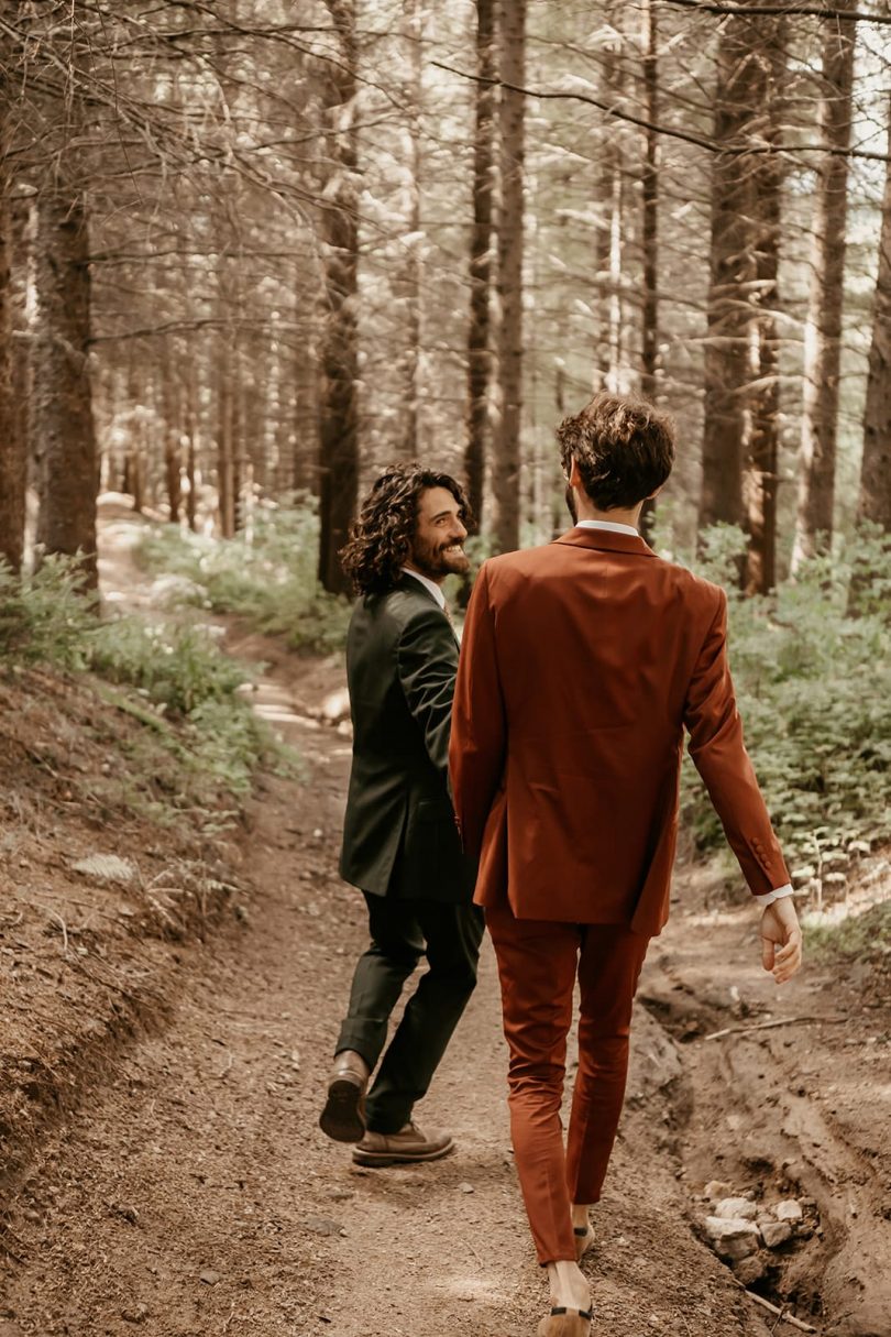 Un elopement en forêt - Photos : Klem Photographie - Décoration : Majenia - Blog mariage : La mariée aux pieds nus