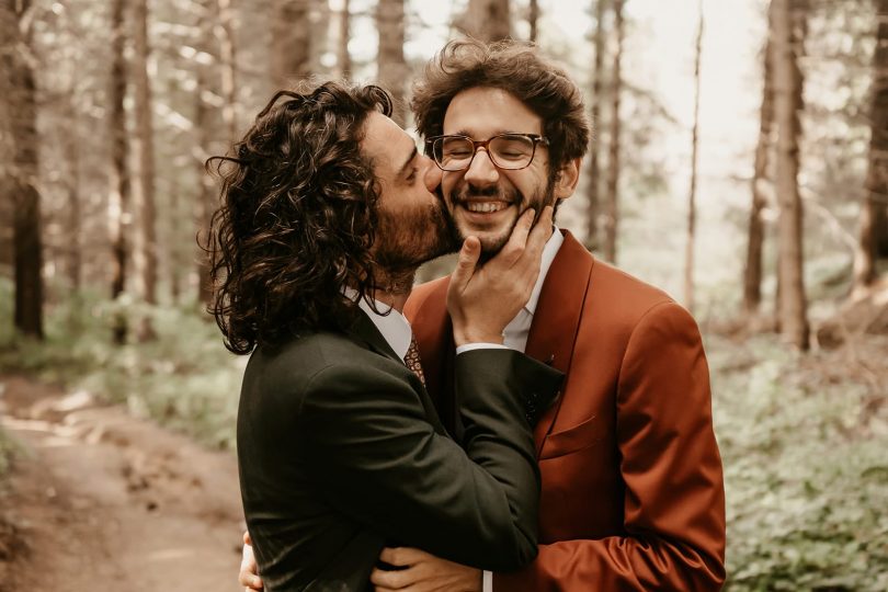 Un elopement en forêt - Photos : Klem Photographie - Décoration : Majenia - Blog mariage : La mariée aux pieds nus