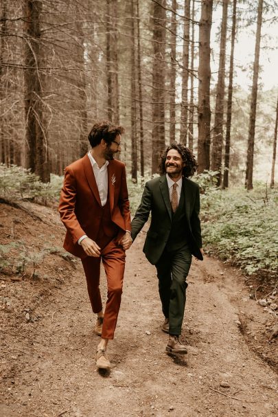 Un elopement en forêt - Photos : Klem Photographie - Décoration : Majenia - Blog mariage : La mariée aux pieds nus