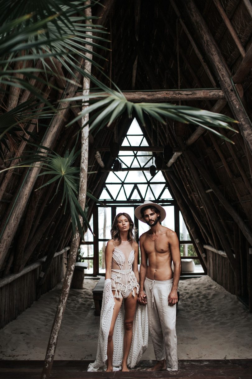 Un elopement à Tulum au Mexique - Photos : Pinewood Weddings - Blog mariage : La mariée aux pieds nus