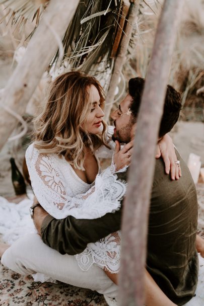 Un elopement sur la plage - Photos : Bel Esprit - Blog mariage : La mariée aux pieds nus