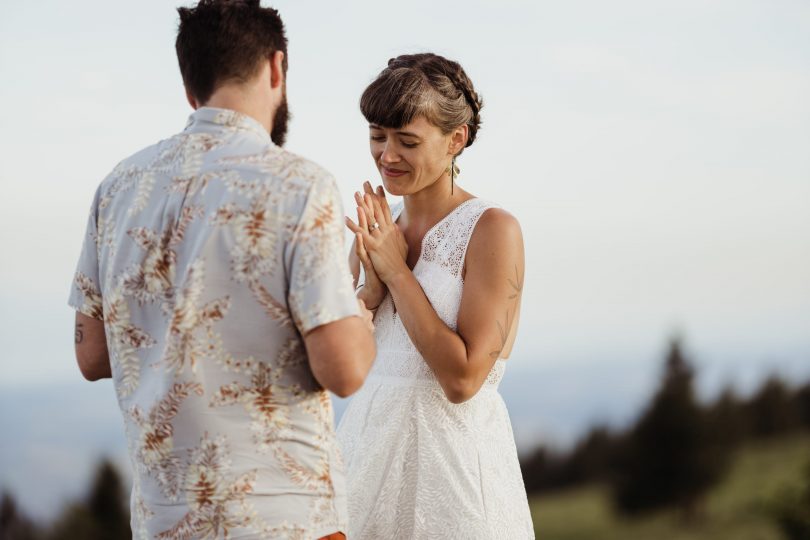 Un elopement en toute simplicité en Suisse - Photos : Capyture - Blog mariage : La mariée aux pieds nus