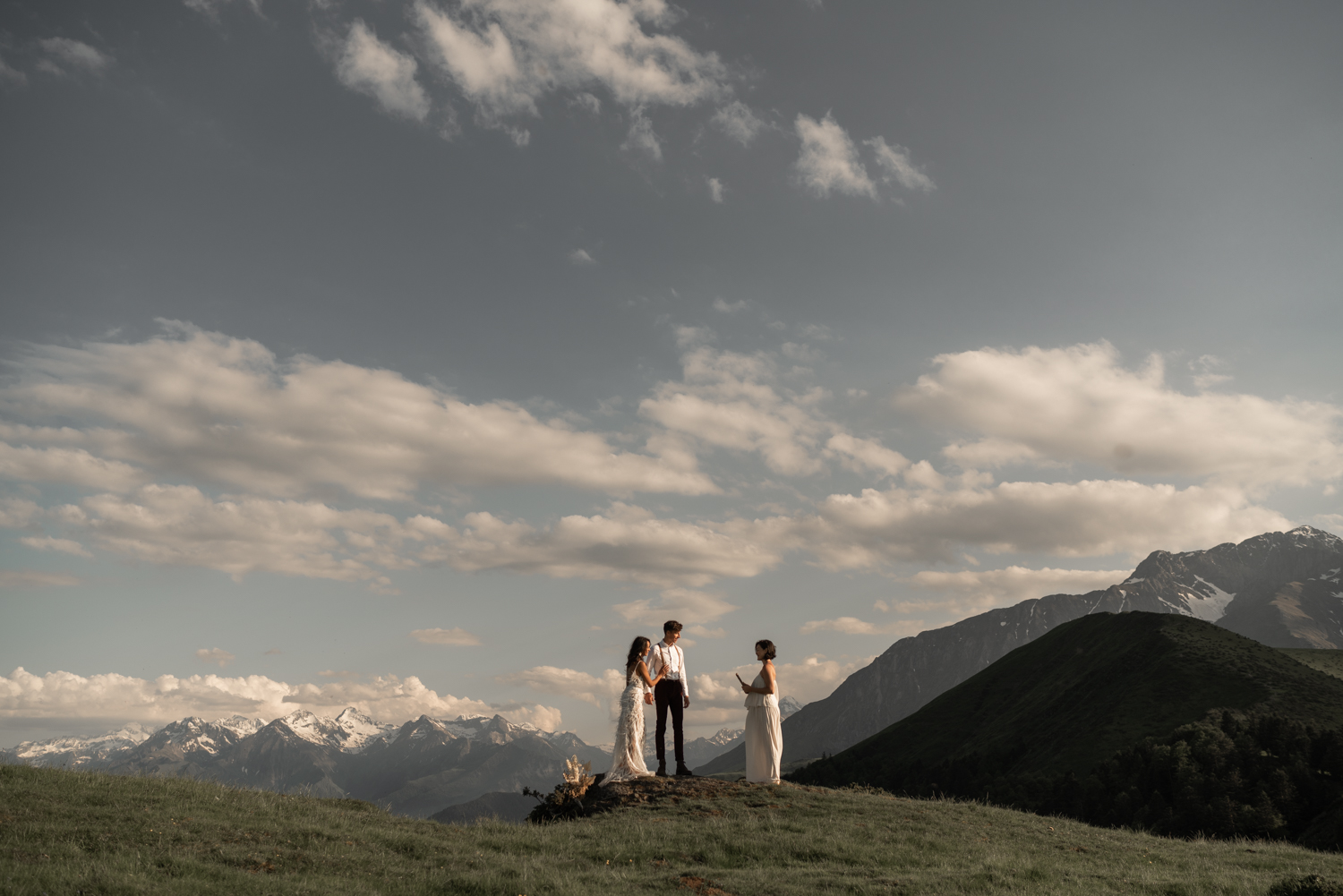 Un elopement dans les montagnes