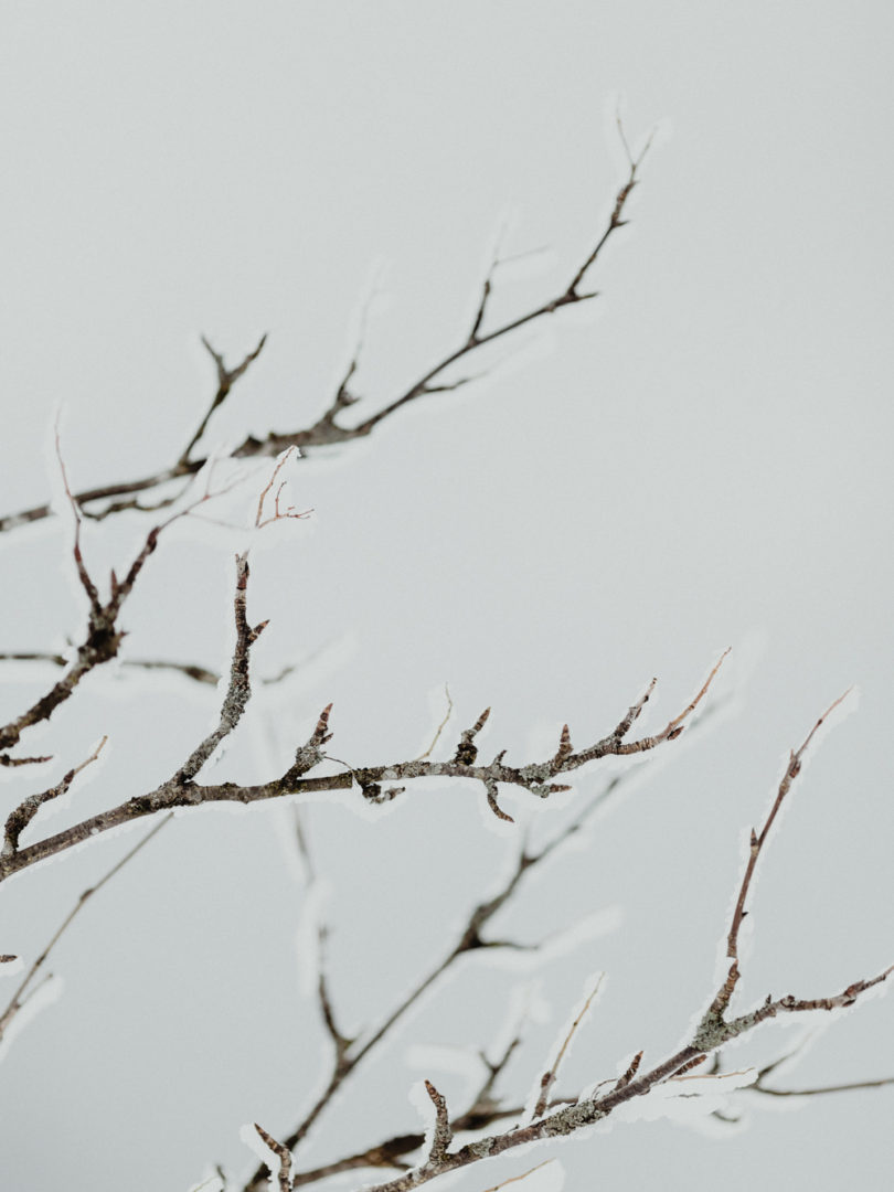 Une seance photo en amoureux sous la neige en Alsace - A découvrir sur le blog mariage www.lamarieeauxpiedsnus.com - Photos : Capyture