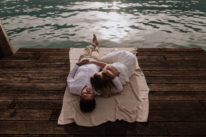 Une séance engagement au Lac d'Annecy