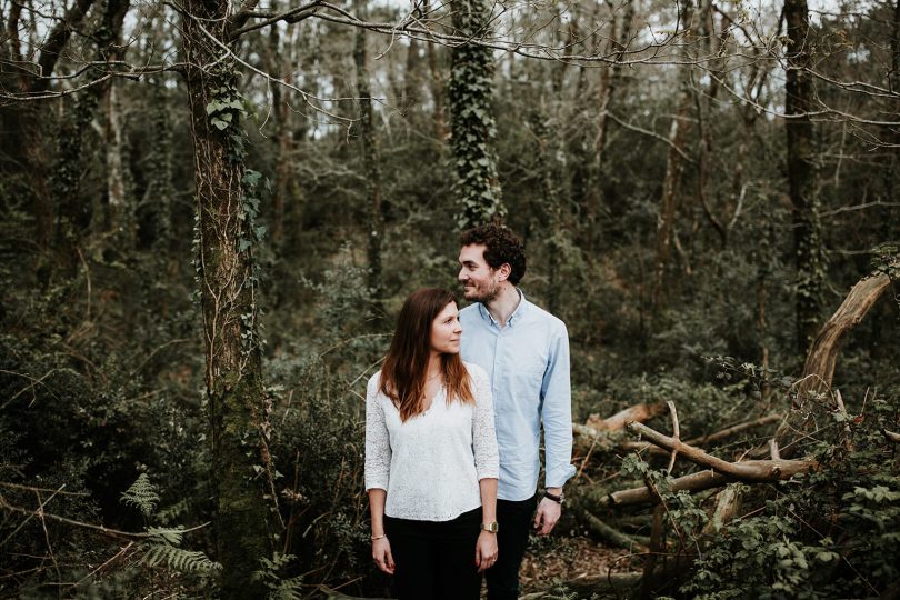 Une séance engagement sur la Dune du Pilat - Photos : Coralie Lescieux - Blog mariage : La mariée aux pieds nus