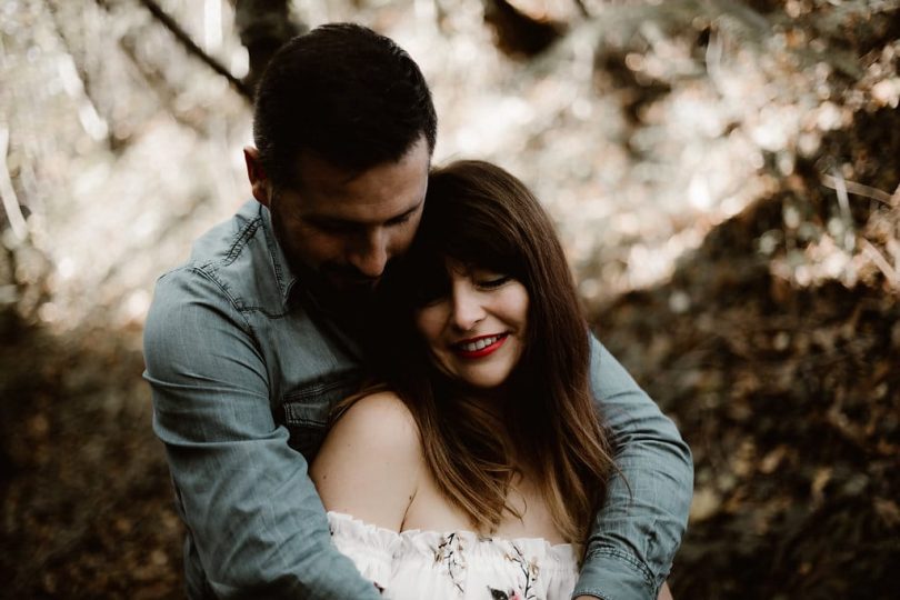 Une séance engagement en automne - Photos : Margaux Madeleine - Blog mariage : La mariée aux pieds nus