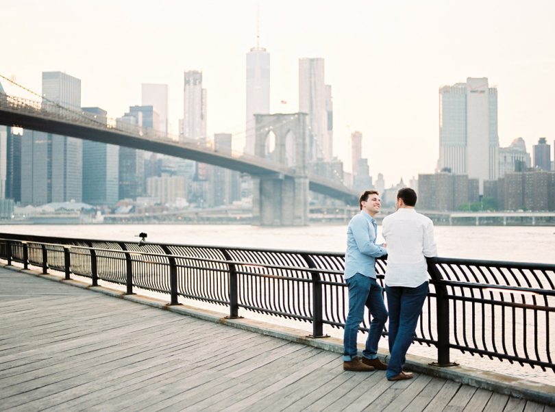 Une séance engagement à New York -Photos : Jérémy Ferrero - Blog mariage : La mariée aux pieds nus