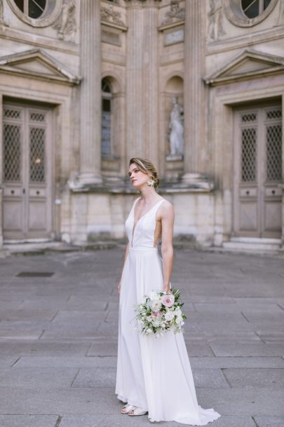 Fanny Sathoud - Robes de mariée - Collection 2021 - Photos : Milo Photographie - Blog mariage : La mariée aux pieds nus