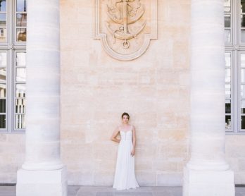 Fanny Sathoud - Robes de mariée - Collection 2021 - Photos : Milo Photographie - Blog mariage : La mariée aux pieds nus
