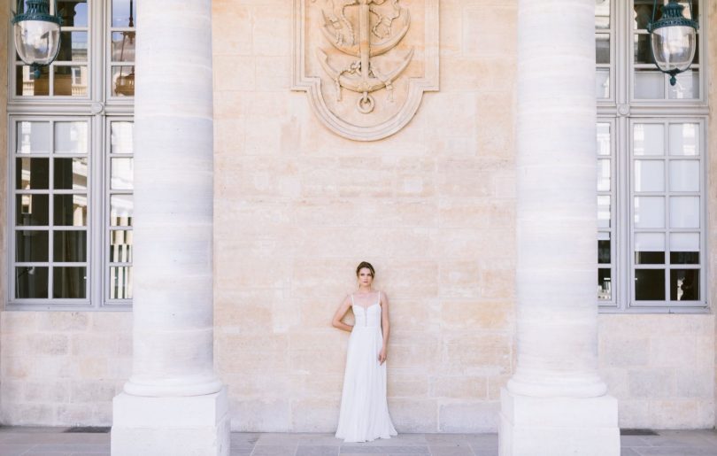 Fanny Sathoud - Robes de mariée - Collection 2021 - Photos : Milo Photographie - Blog mariage : La mariée aux pieds nus