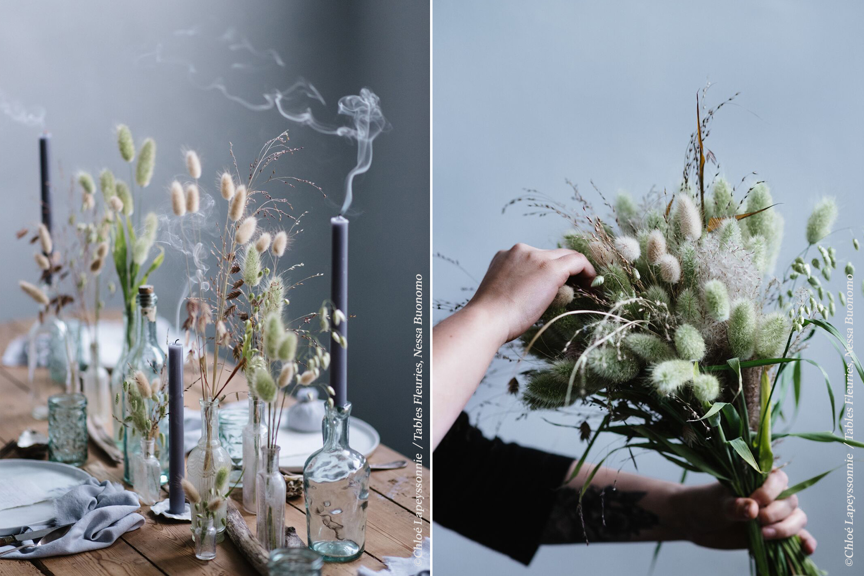 Incorporer des fleurs séchées dans la décoration de votre mariage - la  mariee aux pieds nus