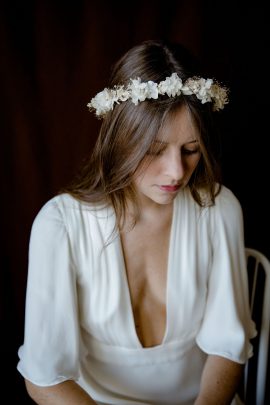 Folie Douce - Accessoires de mariée fleuris - Blog mariage : La mariée aux pieds nus