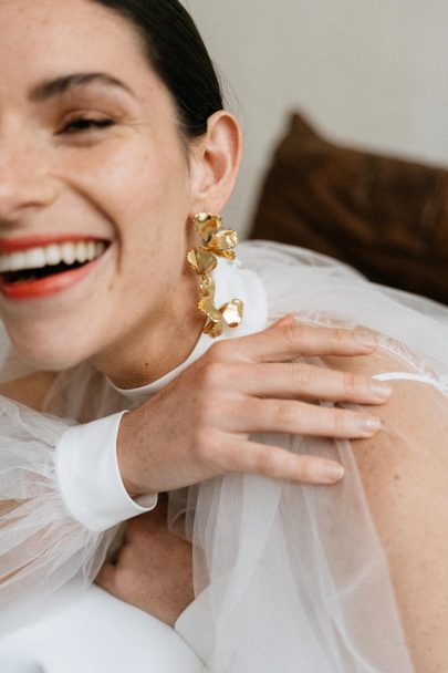 Grej Modern Bride - Robes de mariée - Collection 2025 - Photos : Chloé Lapeyssonnie - Blog mariage : La mariée aux pieds nus