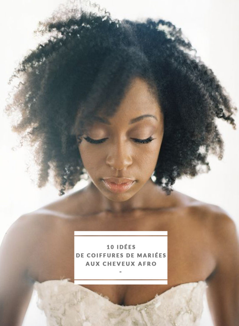 10 idées de coiffures de mariée aux cheveux afro
