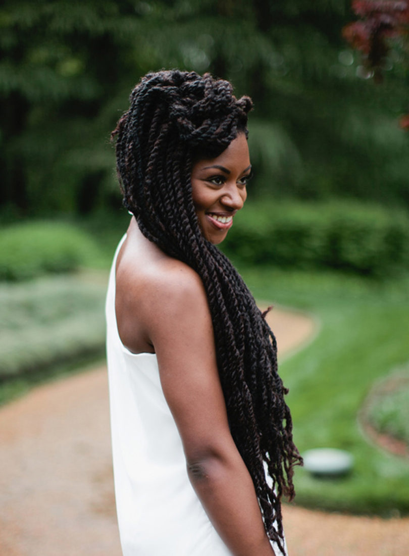 10 idées de coiffures de mariée aux cheveux afro