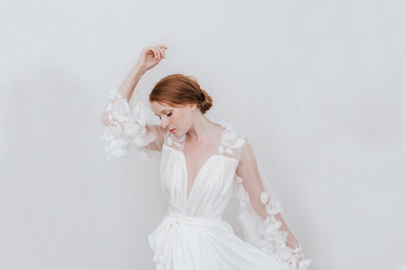 Isabella Boutin - Robes de mariée - Collection 2020 - Photos : Chloé Lapeyssonnie - Blog mariage : La mariée aux pieds nus