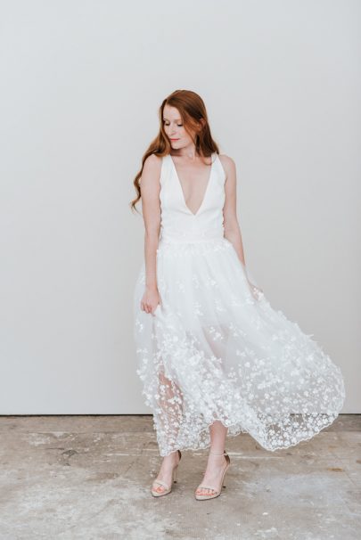 Isabella Boutin - Robes de mariée - Collection 2020 - Photos : Chloé Lapeyssonnie - Blog mariage : La mariée aux pieds nus